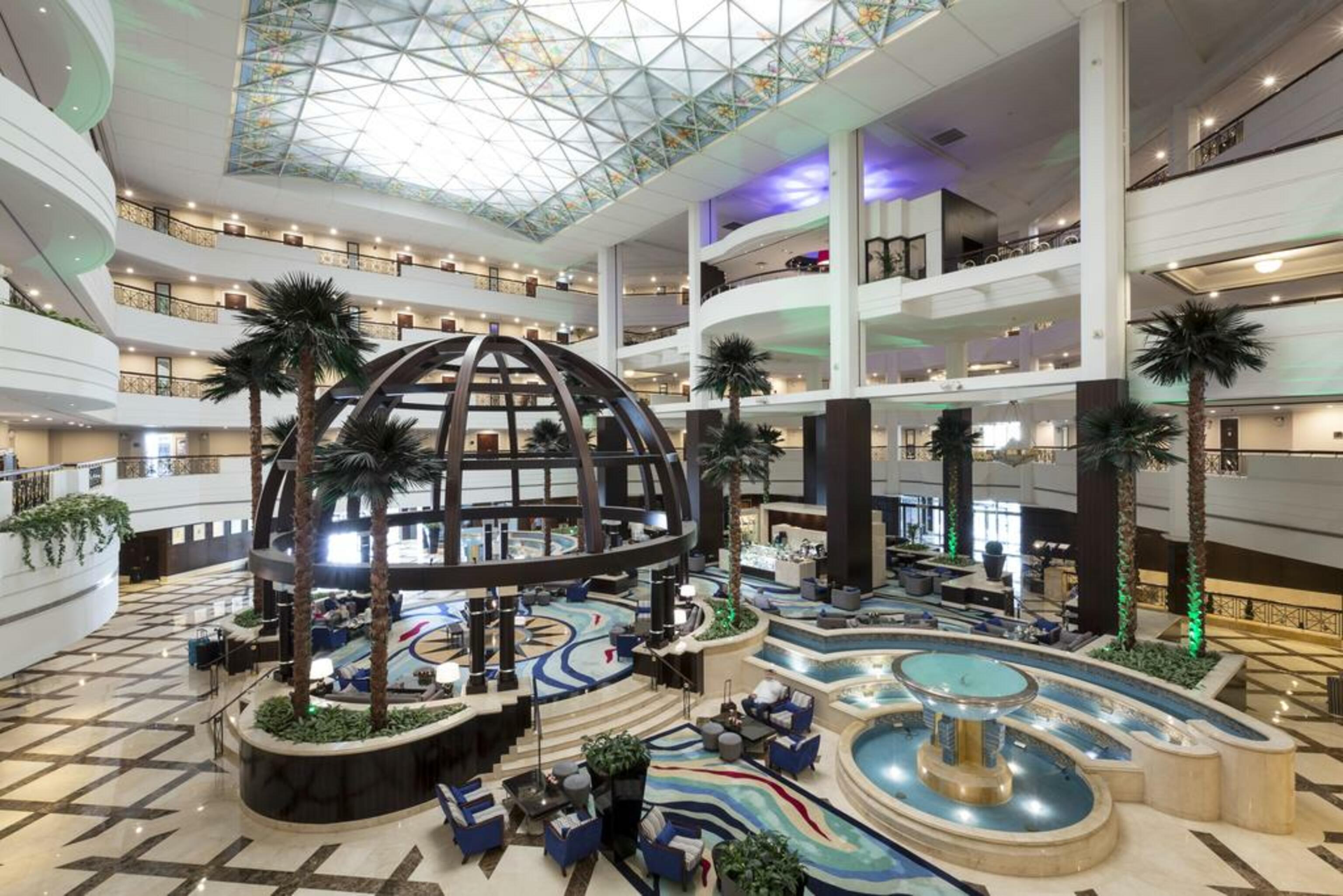 Moevenpick Grand Al Bustan Hotel Dubai Exterior photo The Atrium